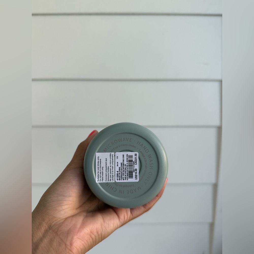 Mini Watter Bottle Green Insulated Travel Stanley Type - Picture 4 of 5
